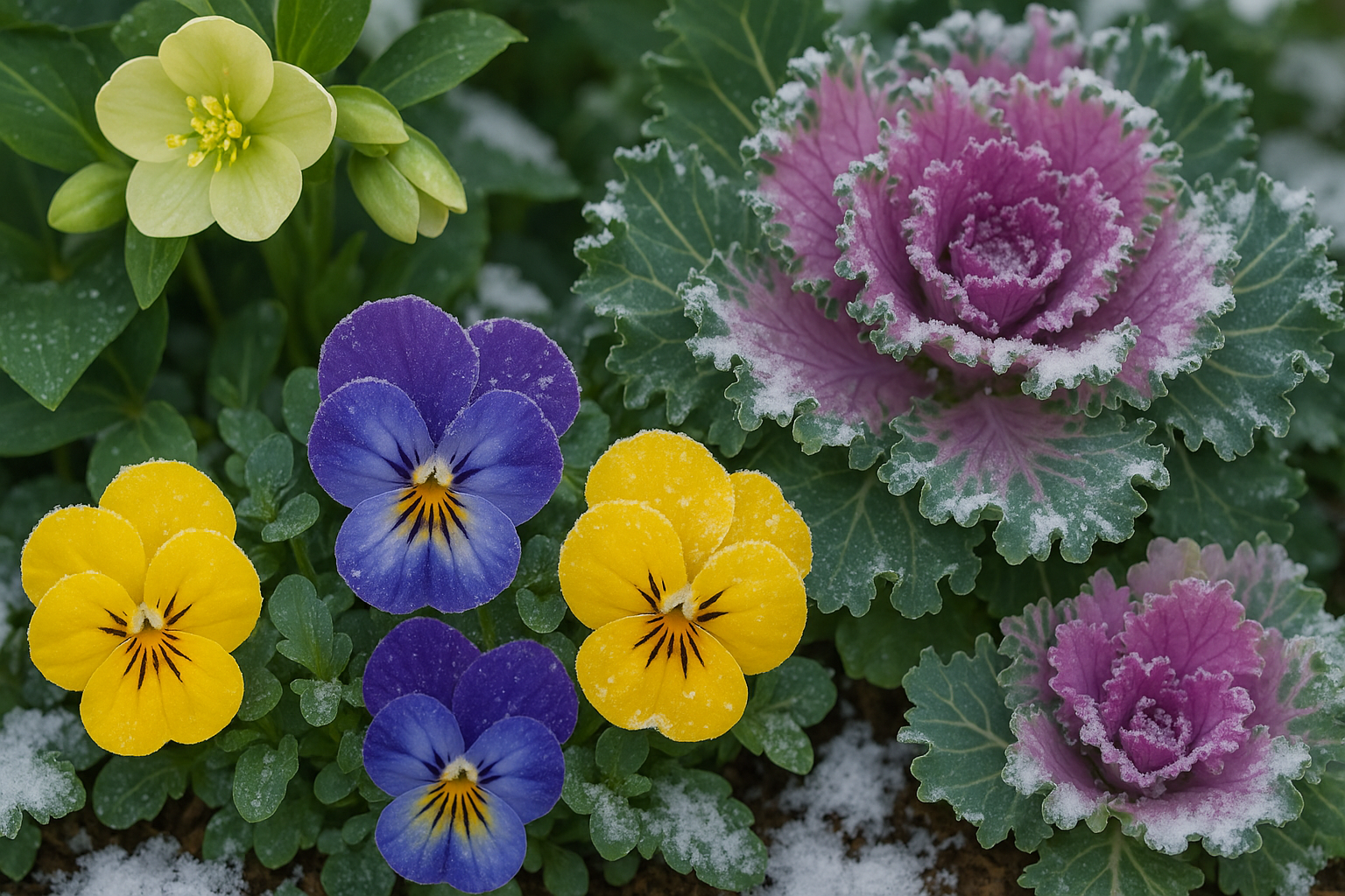 Fiori che sbocciano in inverno: scopri le varietà che resistono al freddo