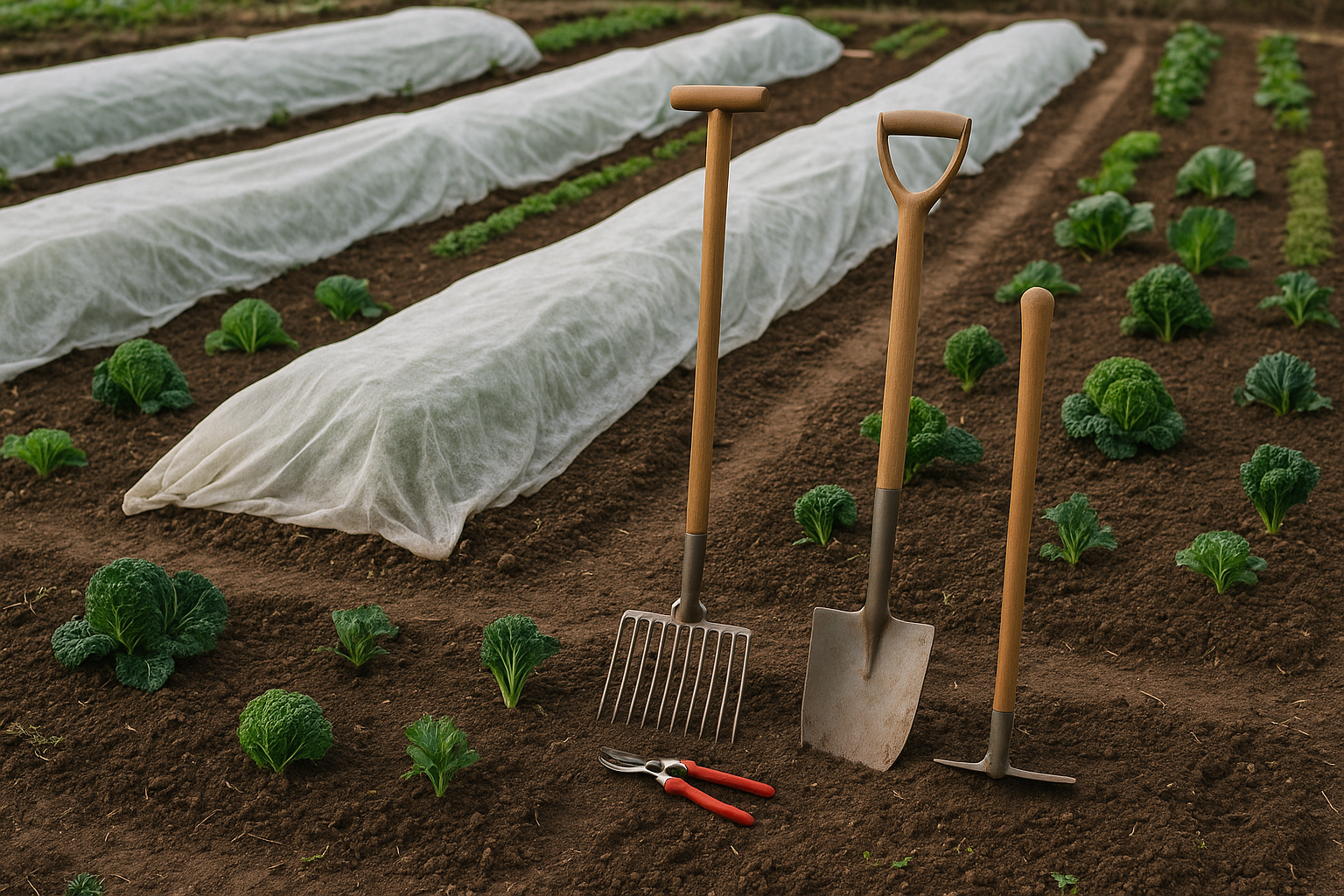 Come scegliere i migliori attrezzi per la cura dell’orto in inverno