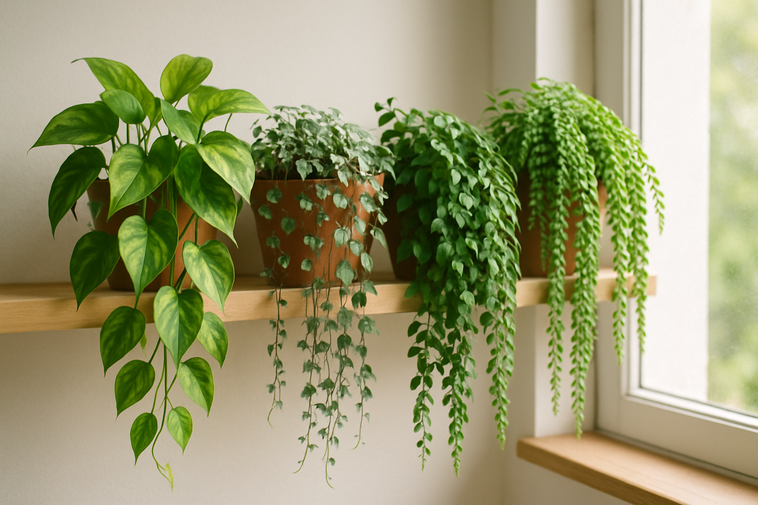 Piante pendenti da interno: le varietà migliori per creare angoli verdi e suggestivi in casa