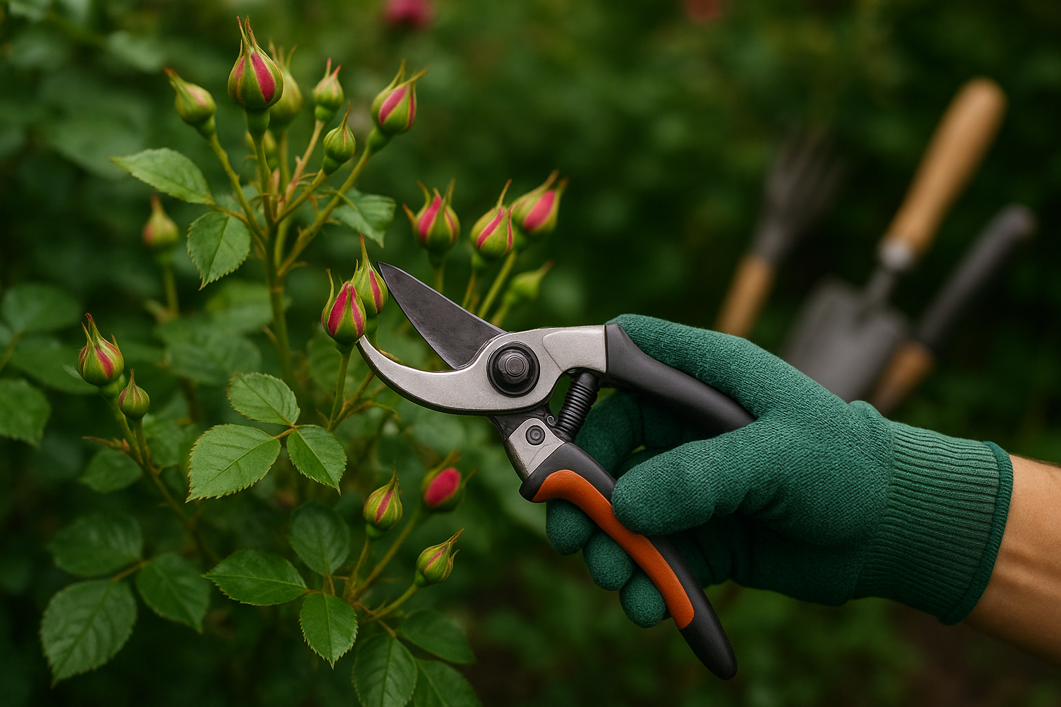 Gli attrezzi giusti per la potatura delle rose: come scegliere e usarli
