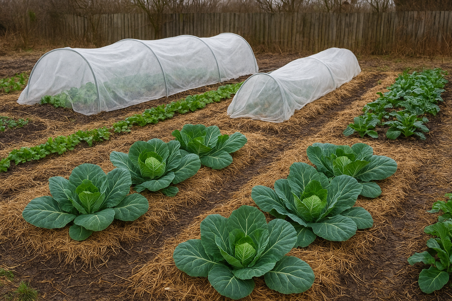 Calendario dell’orto di dicembre: cosa piantare e come preparare il terreno al freddo