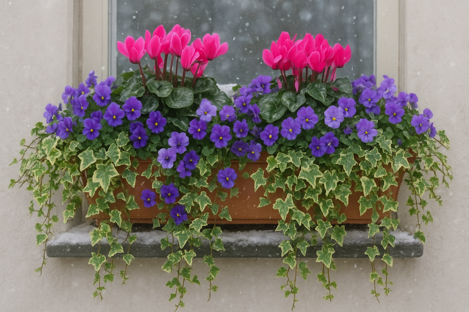 Fiori pendenti invernali: le varietà ideali per balconi creativi e resistenti