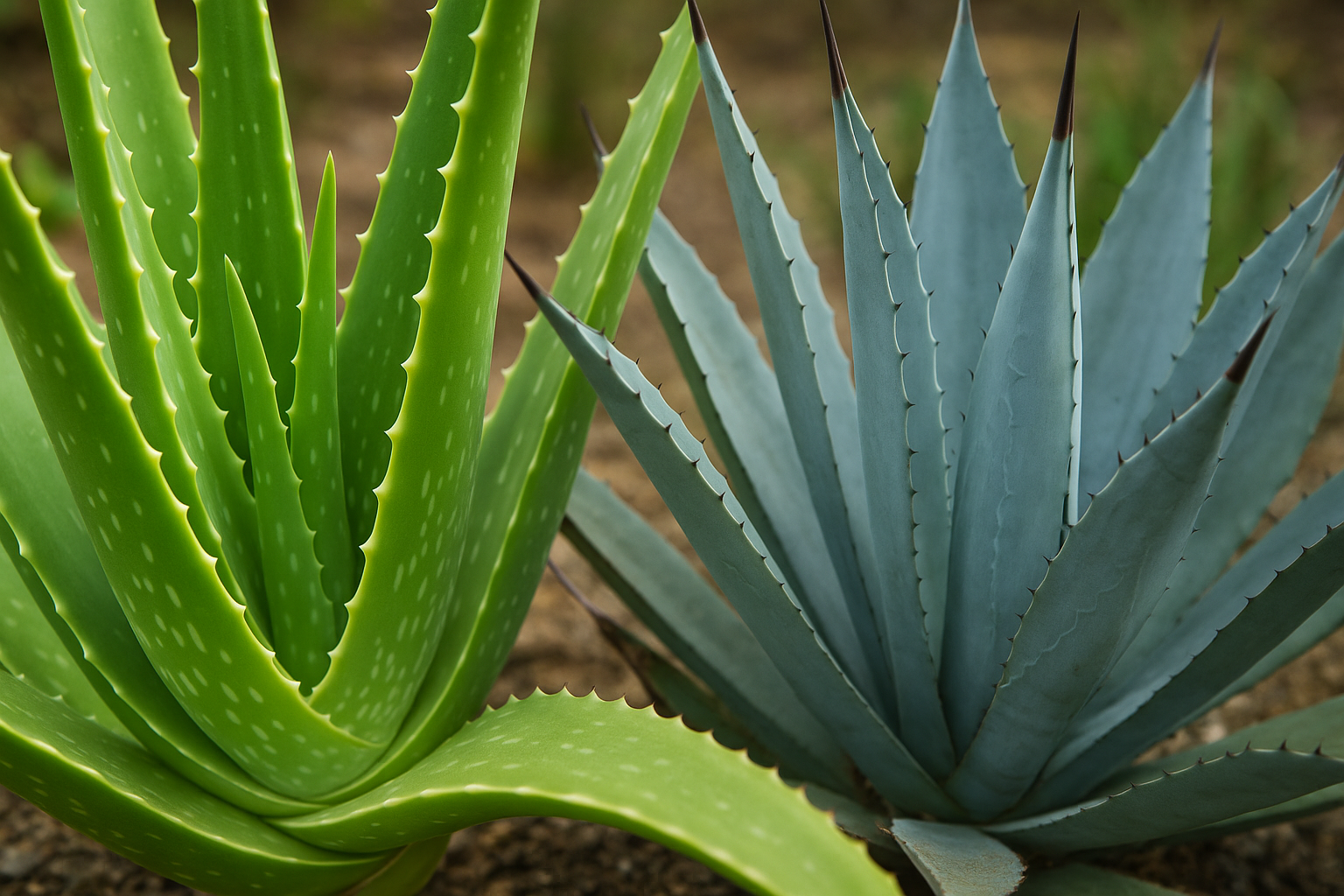 Piante grasse: differenze tra aloe vera e agave e consigli per la coltivazione in inverno
