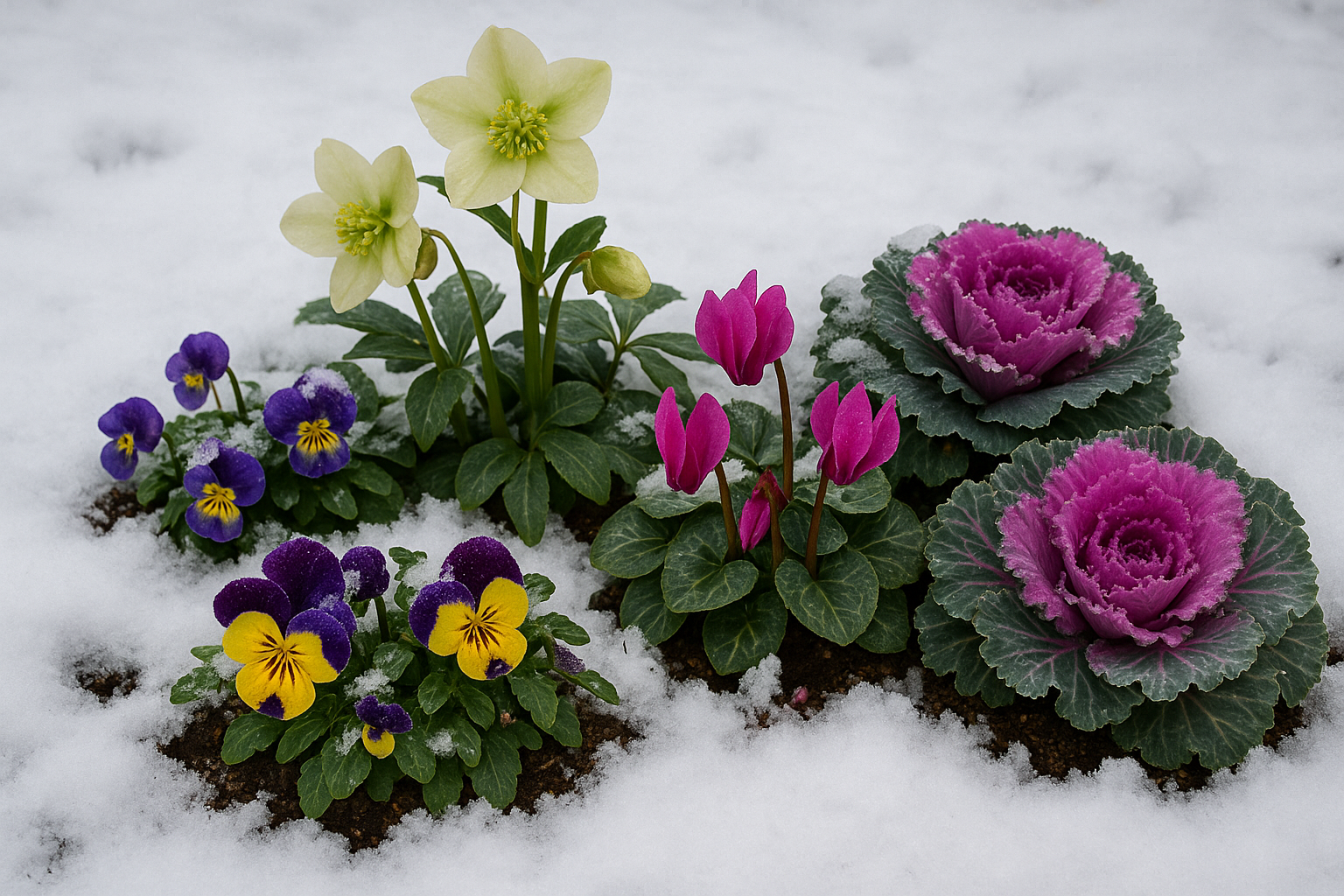 Fiori resistenti al freddo: quali varietà scegliere per un giardino colorato in inverno