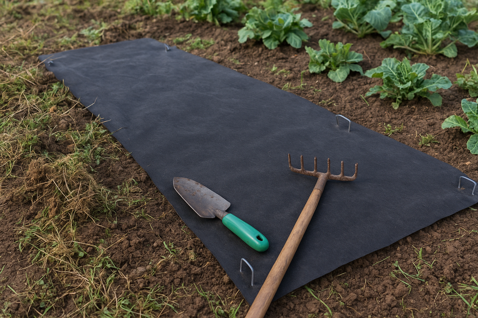 I migliori attrezzi per la pacciamatura del giardino: come scegliere e usarli