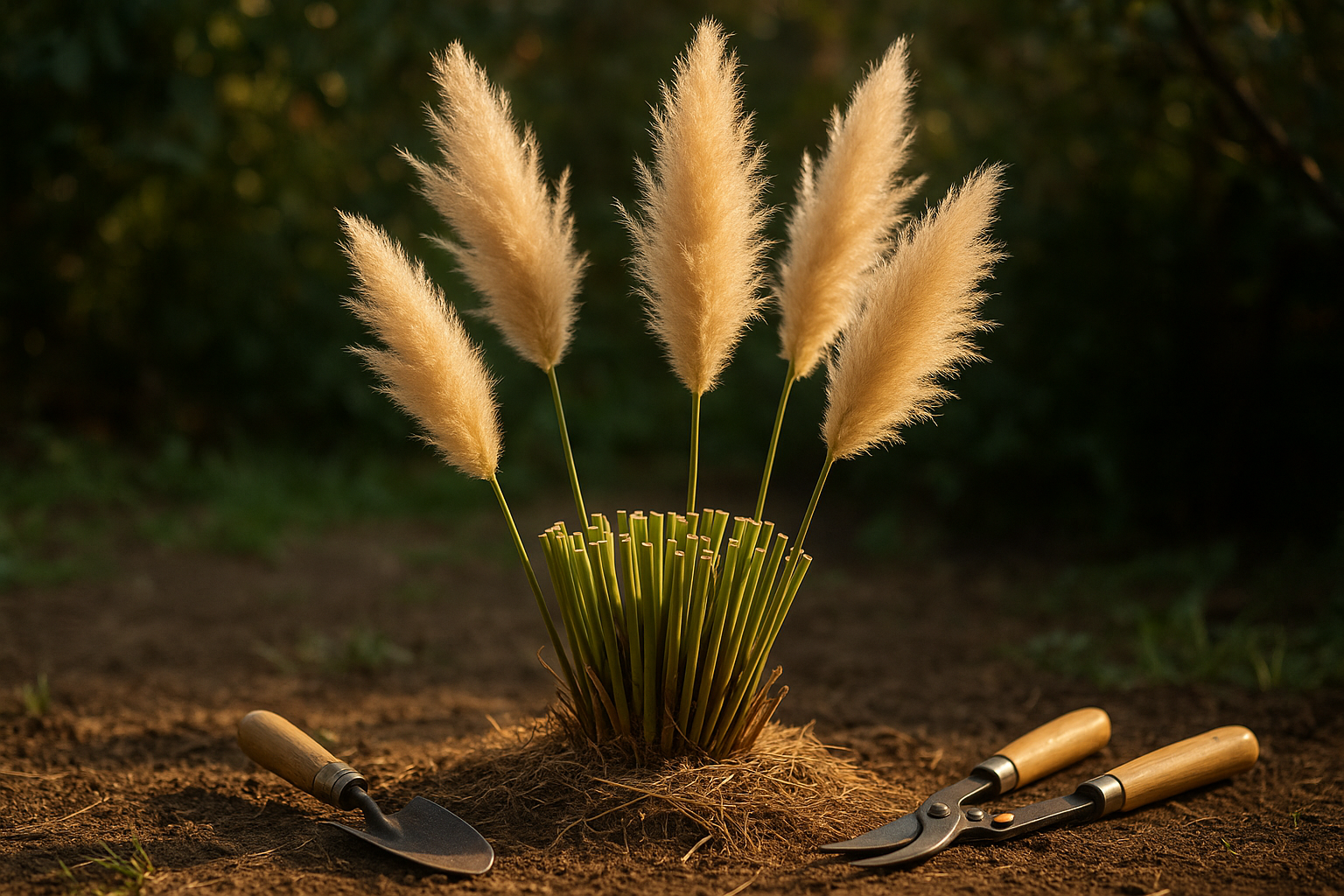 Tutto sulla potatura delle pampas: tempistiche e tecniche per una crescita rigogliosa
