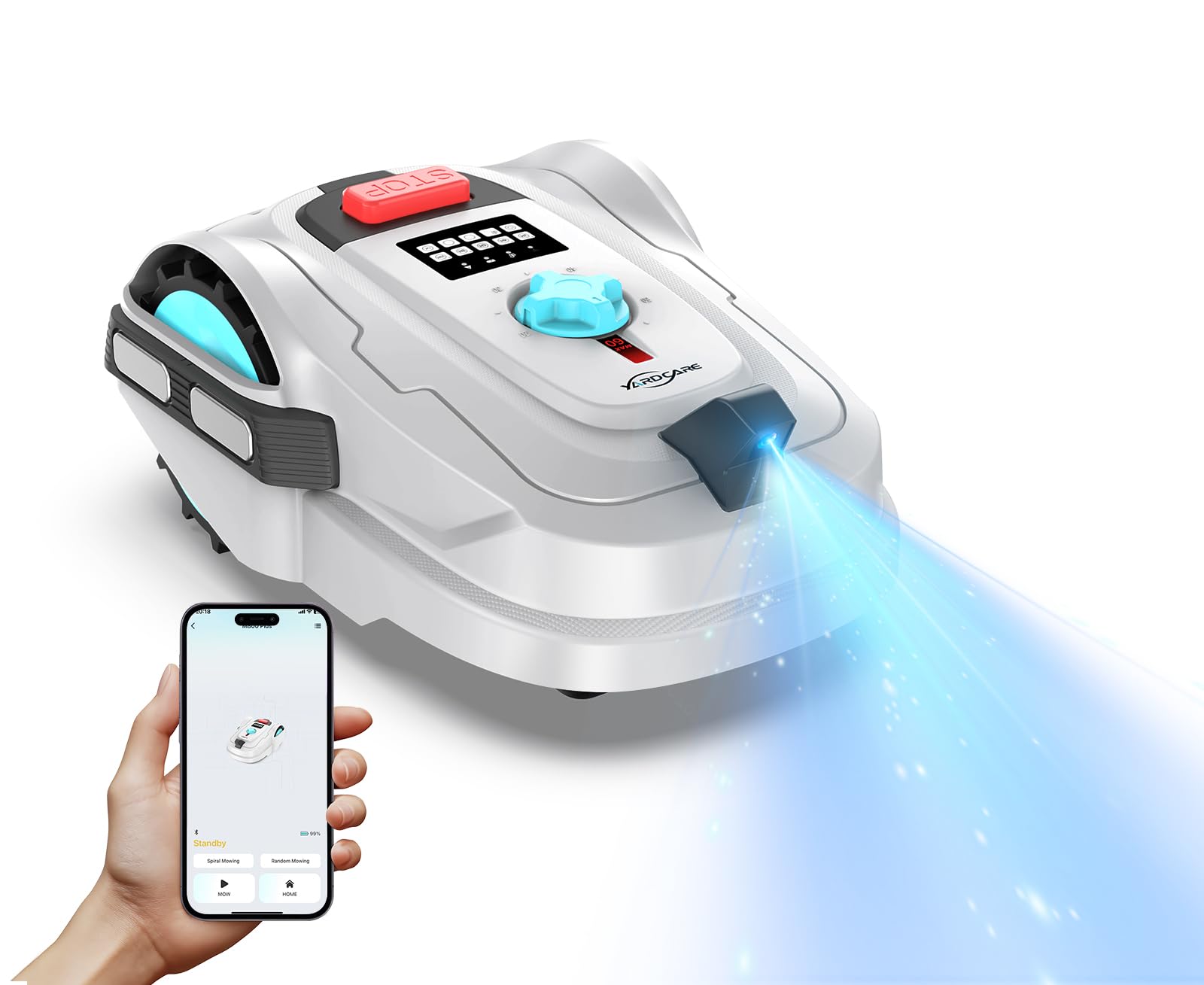 YARDCARE M800Plus robot tagliaerba: il taglio perfetto con la tecnologia intelligente