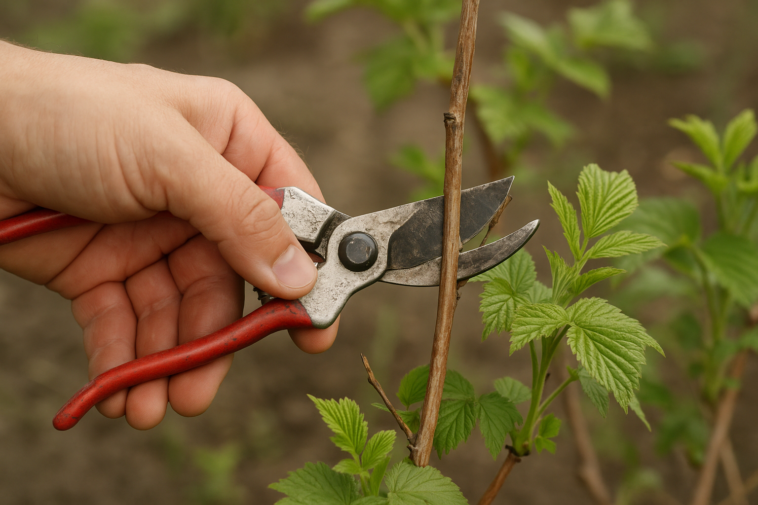 Quando potare i lamponi: calendario, tecniche e consigli per una fruttificazione abbondante