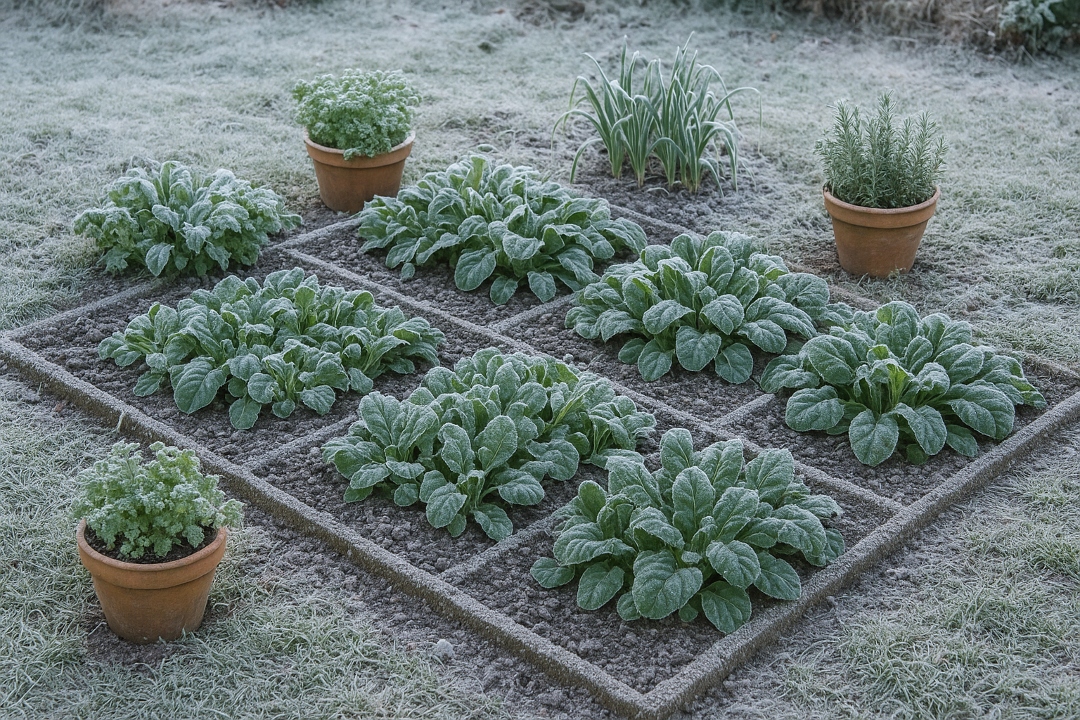 Cosa seminare nell’orto a novembre: ortaggi e aromi che resistono al freddo