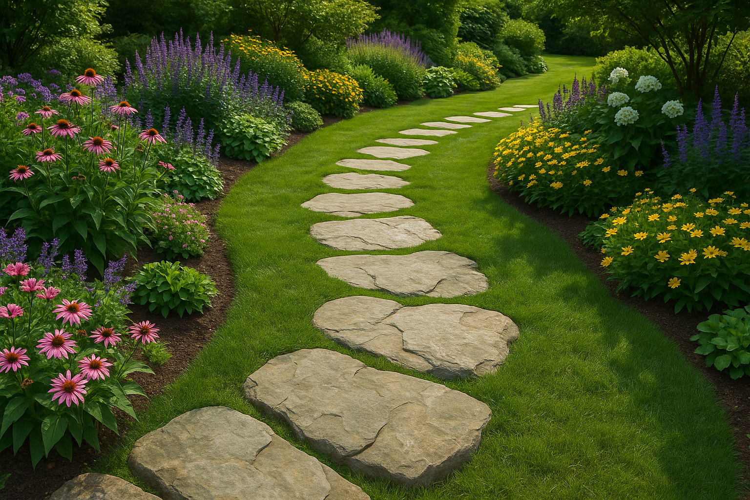 Idee per creare un sentiero con sassi nel tuo giardino: bellezza e funzionalità