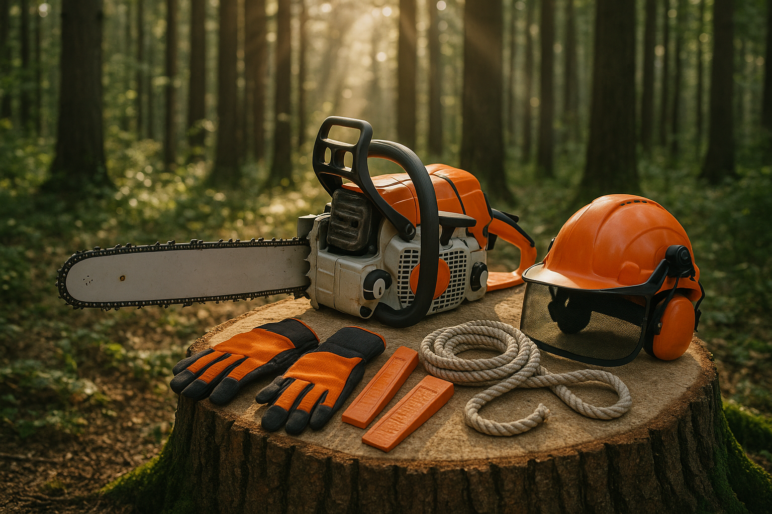 Gli strumenti essenziali per abbattere alberi in sicurezza: guida per hobbisti e professionisti