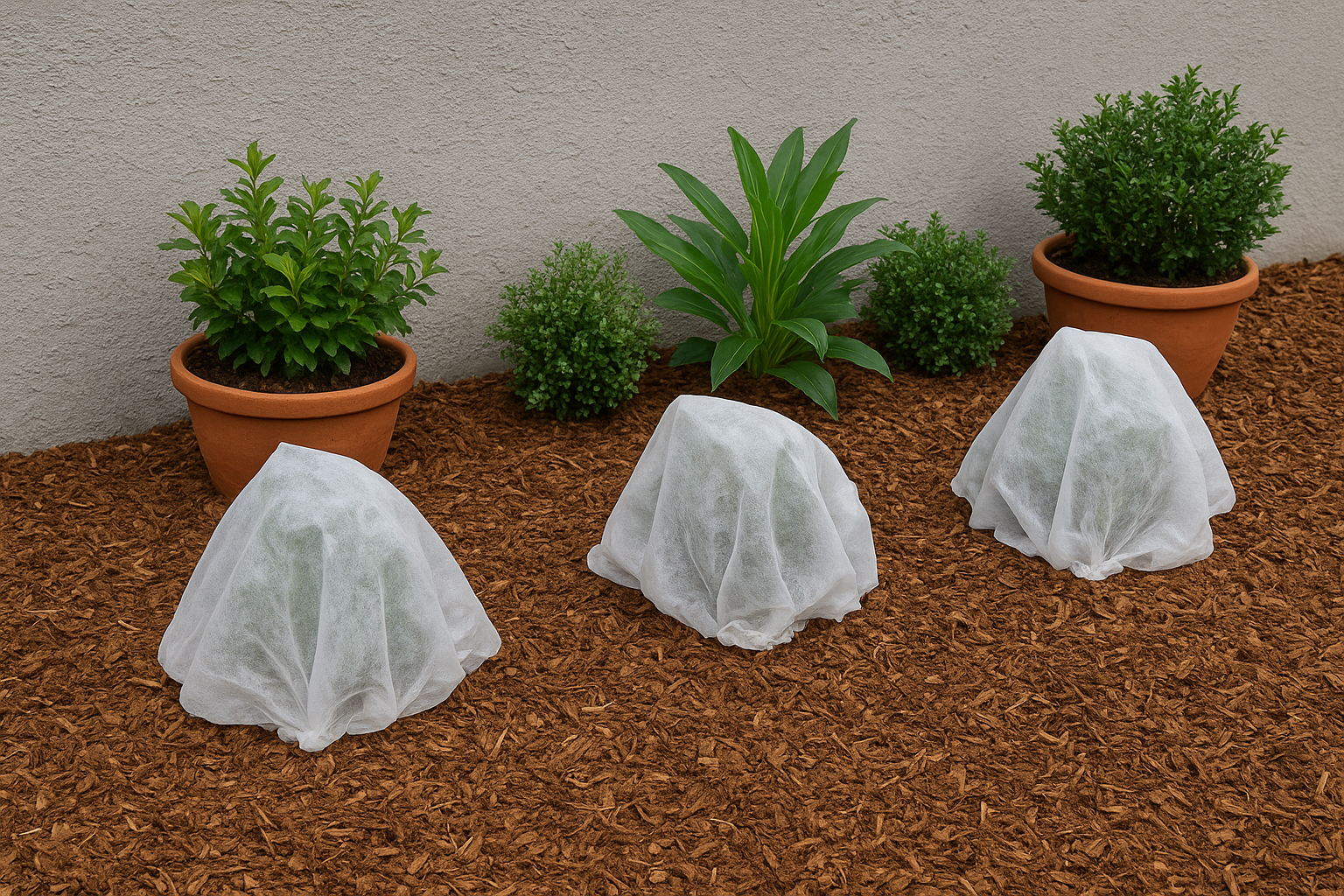 Come proteggere le piante da esterno dal freddo: metodi semplici per aiuole e vasi