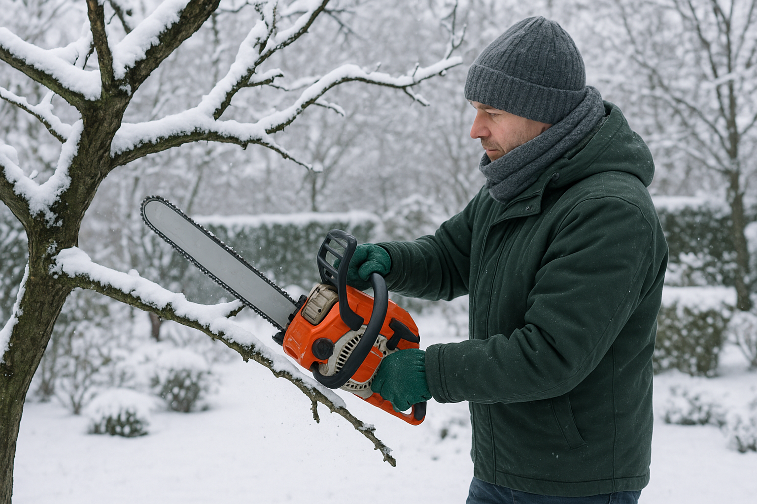 Come scegliere la migliore motosega per la potatura e la cura del giardino in inverno