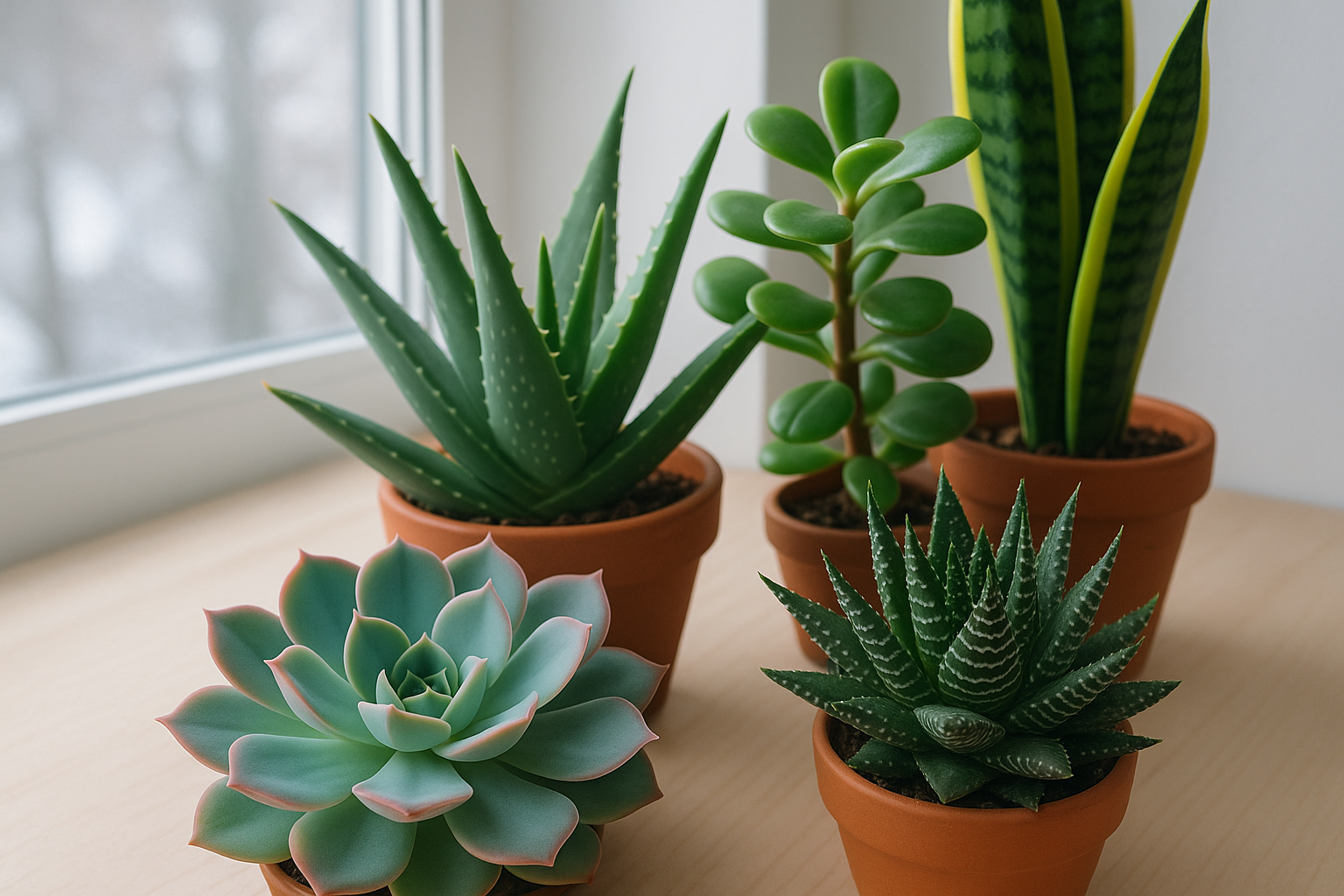 Le 5 piante grasse più facili da curare in inverno: bellezza e poca manutenzione