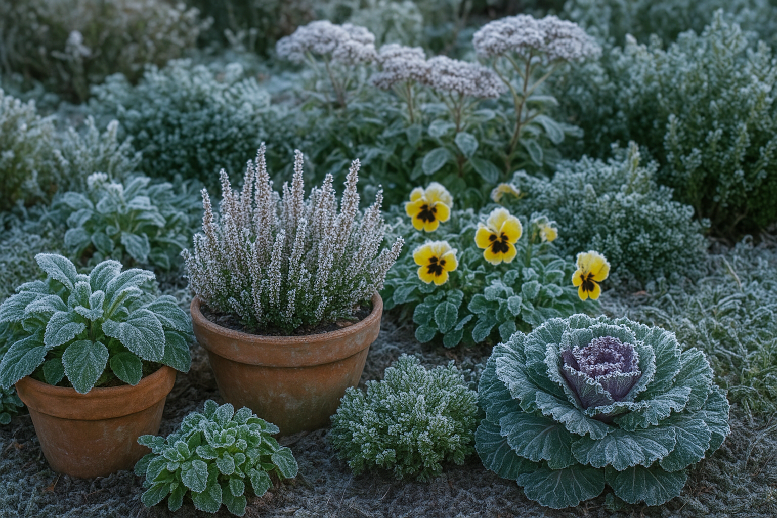 Piante da esterno: le varietà più robuste per aiuole e vasi esposti al gelo