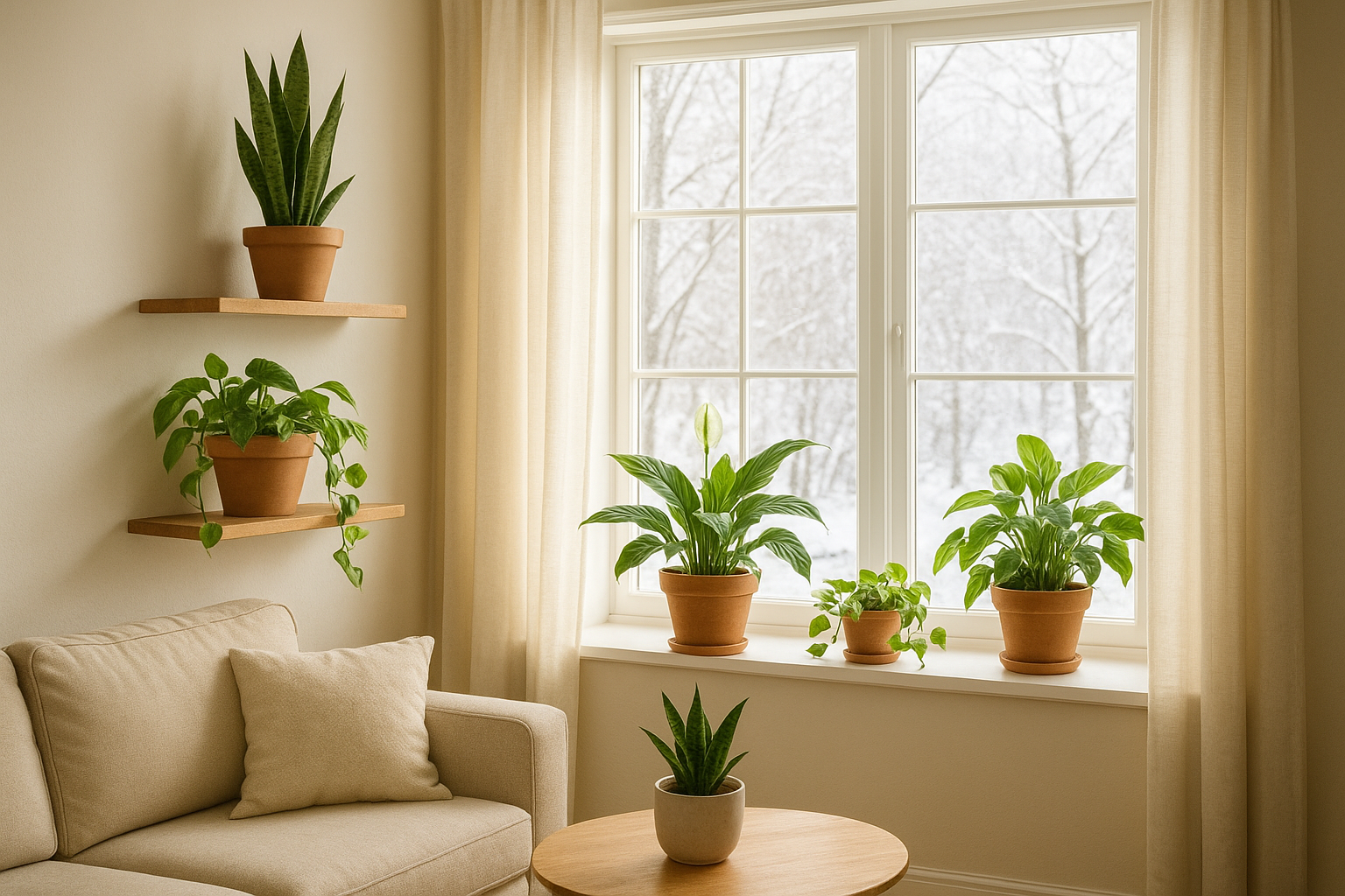 Piante da interno per pulire l’aria: le migliori varietà invernali da avere in casa