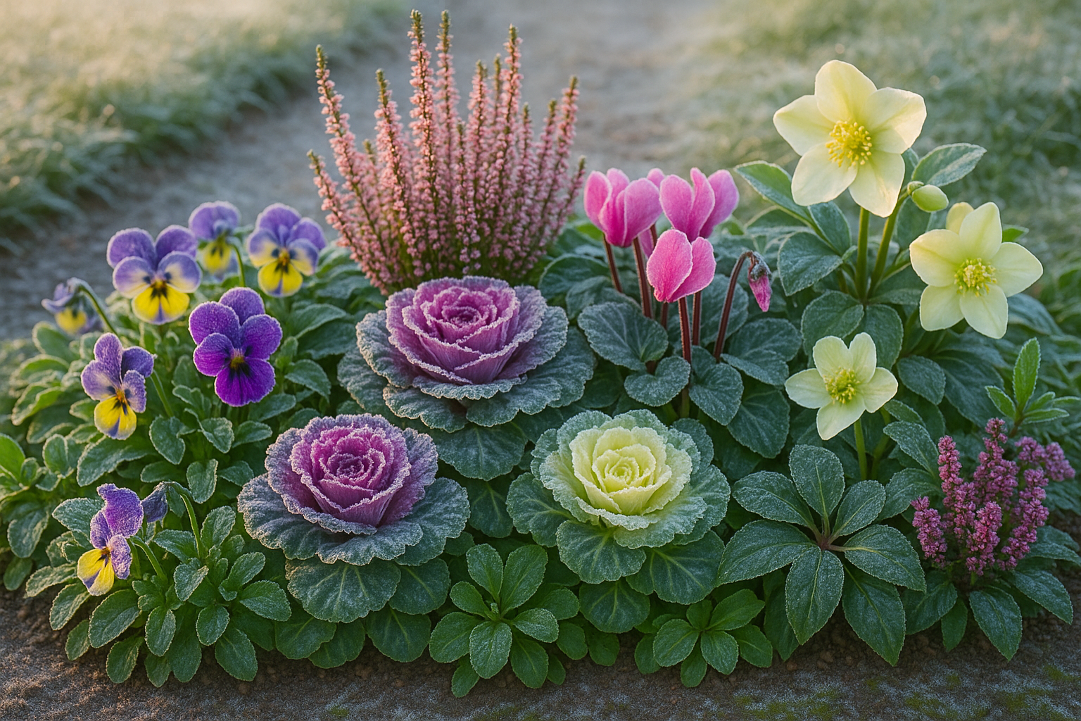 Fiori invernali per bordure: quali scegliere per colorare il giardino nei mesi più freddi