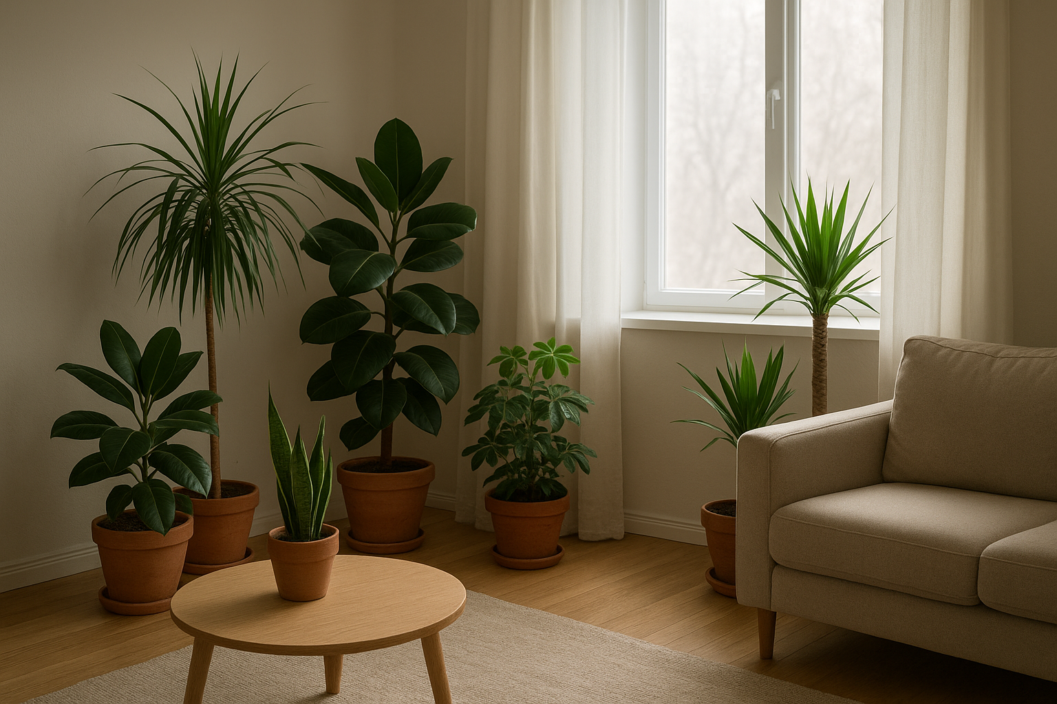 Le migliori piante da interno alte e facili da curare per l’inverno