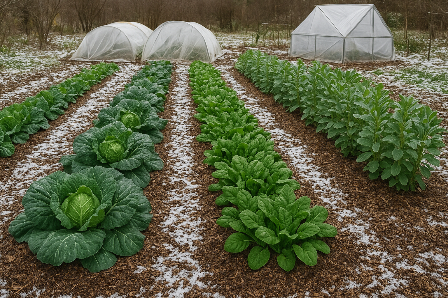 Cosa piantare nell’orto a dicembre: semine e trapianti per l’inverno