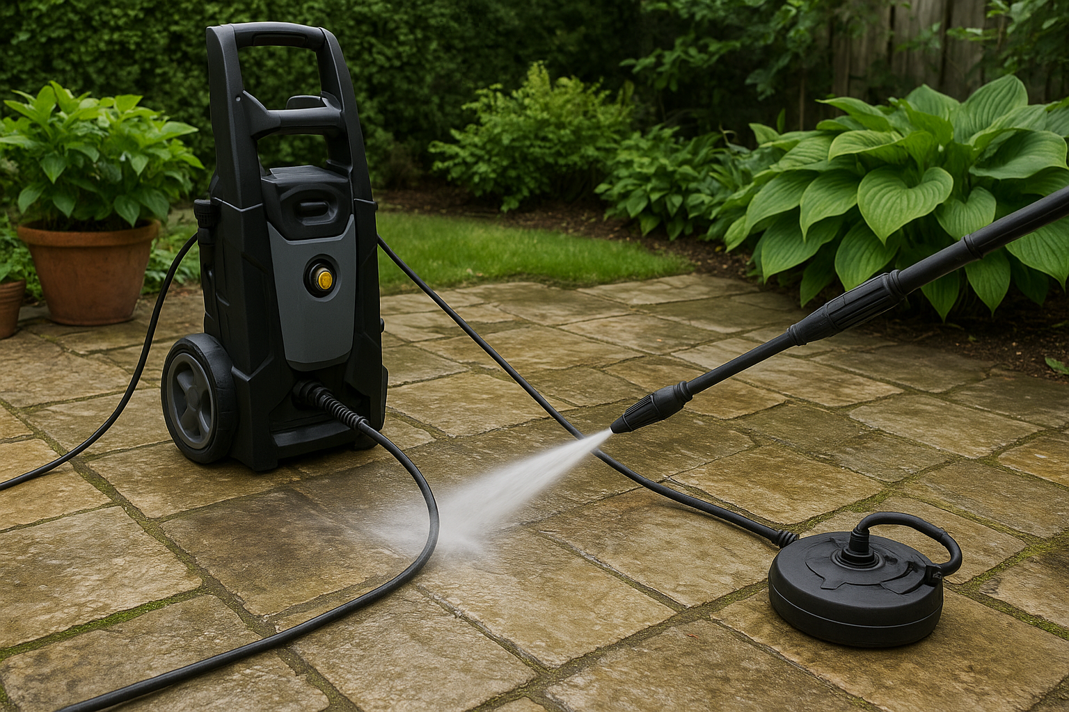 Come scegliere l’idropulitrice ideale per giardinaggio e pulizia delle aree verdi