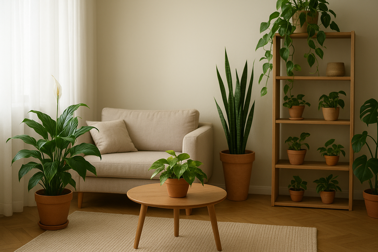 Le migliori piante da interno che aiutano a mantenere la qualità dell’aria nei mesi freddi