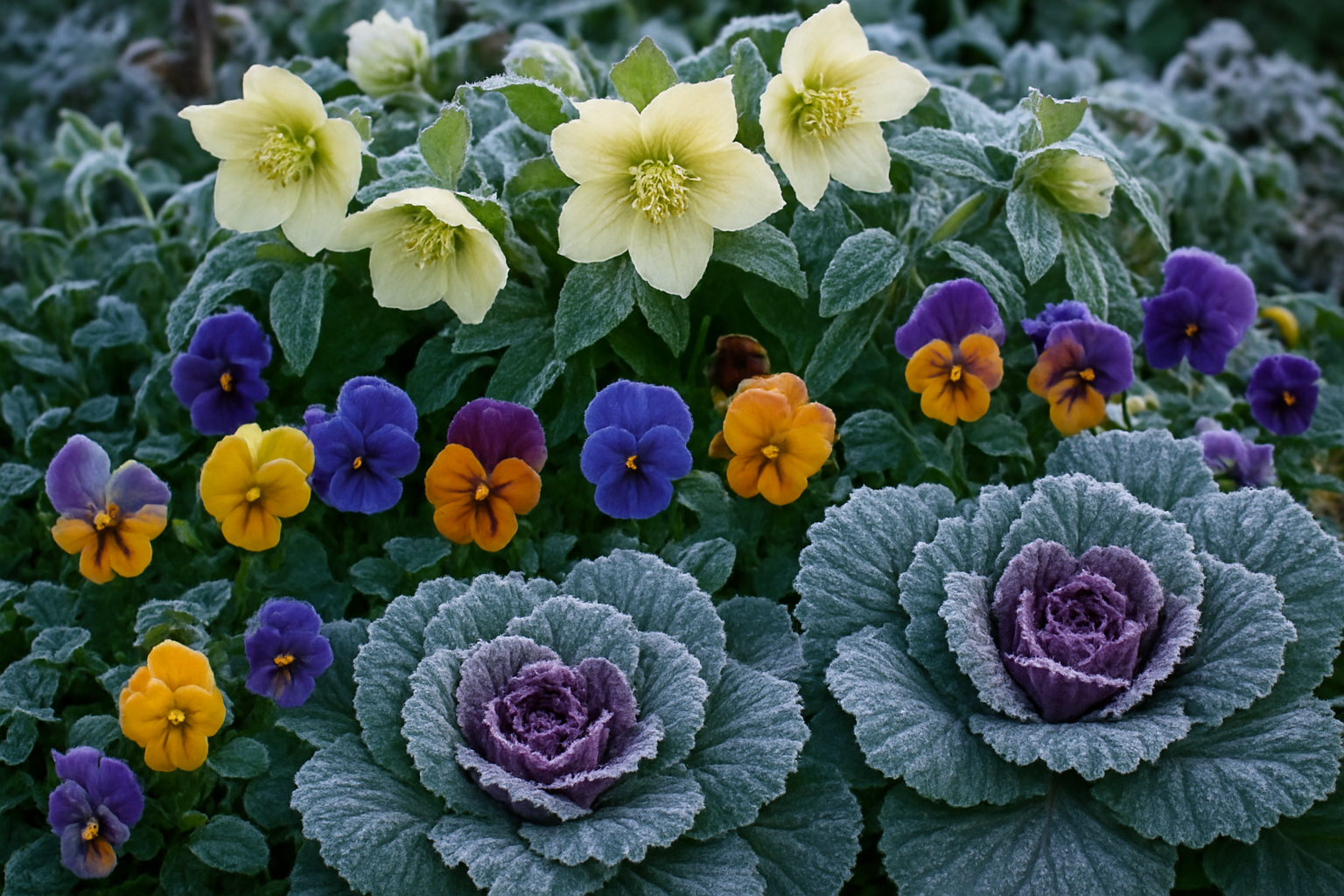Fiori che amano la brina: le varietà perfette per decorare il giardino in pieno dicembre