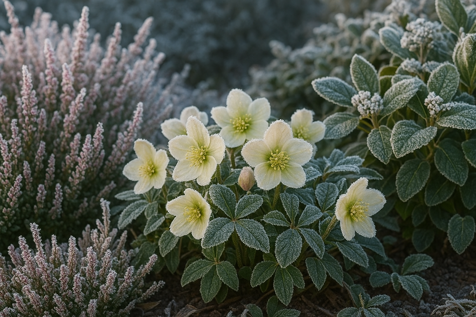 Piante da esterno resistenti alla brina: varietà perfette per giardini e aiuole a prova di gelo