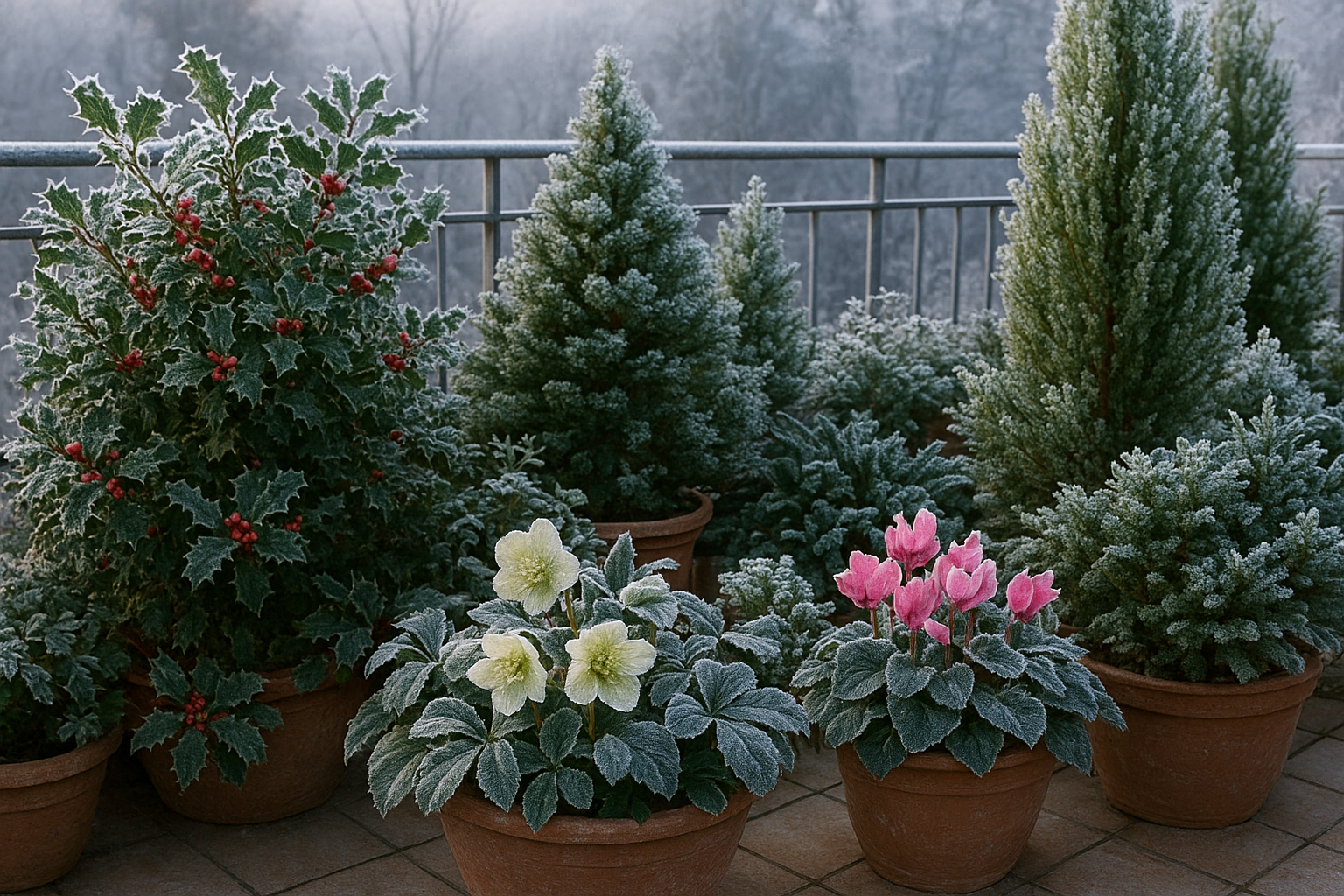 Piante da esterno che tollerano le gelate: scegli le varietà più resistenti per dicembre