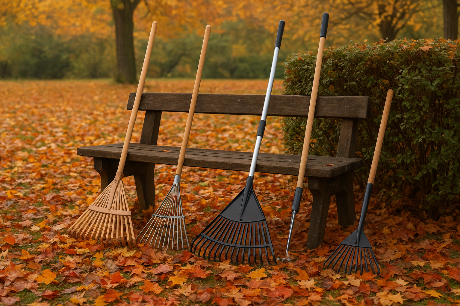 Come scegliere il rastrello perfetto per la manutenzione autunnale del giardino