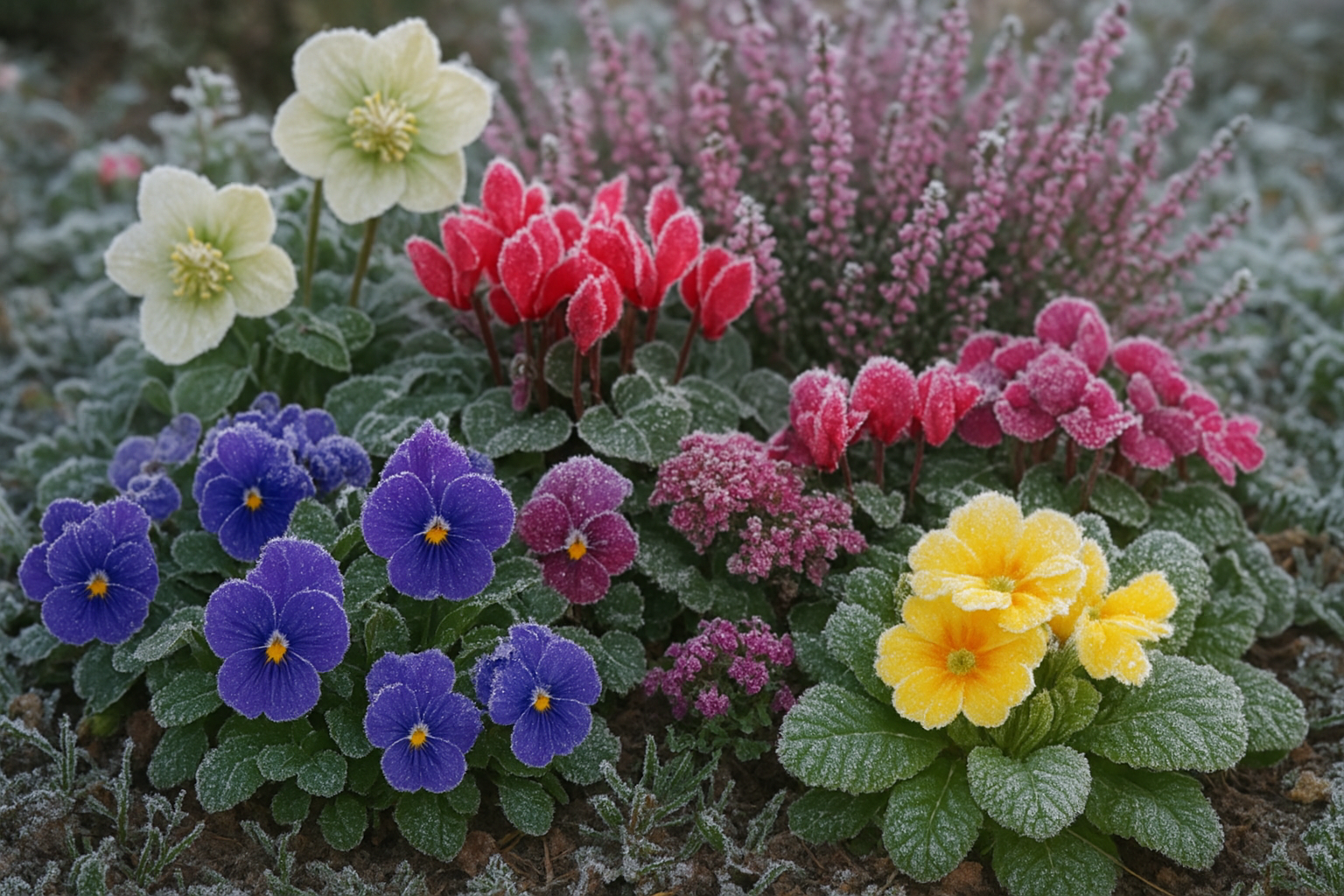 Fiori che resistono al freddo: le varietà più belle da piantare in dicembre