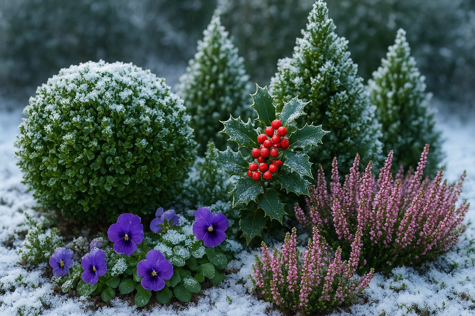 Le migliori piante da esterno resistenti al freddo: la guida definitiva per terrazzi e aiuole invernali