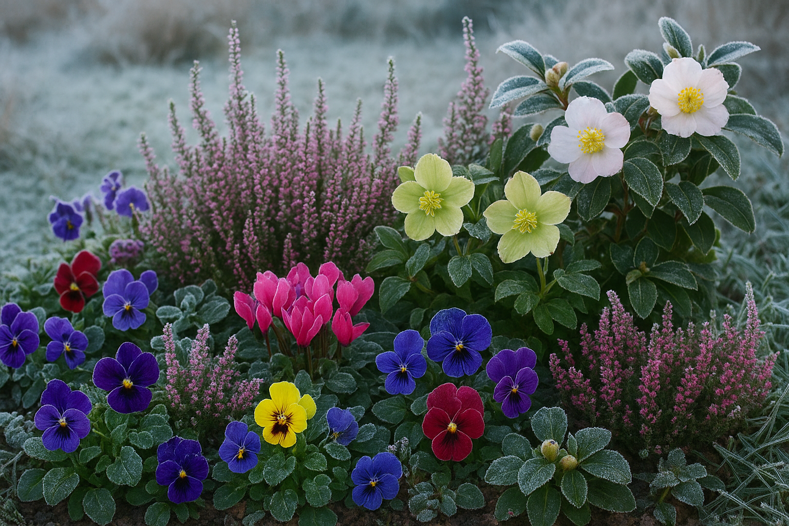 Fiori che resistono al freddo: le varietà più belle da piantare in dicembre