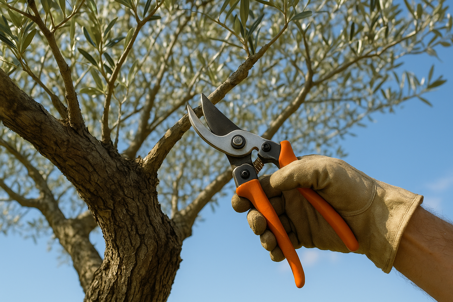 Quando potare gli olivi e come farlo senza danneggiare la pianta