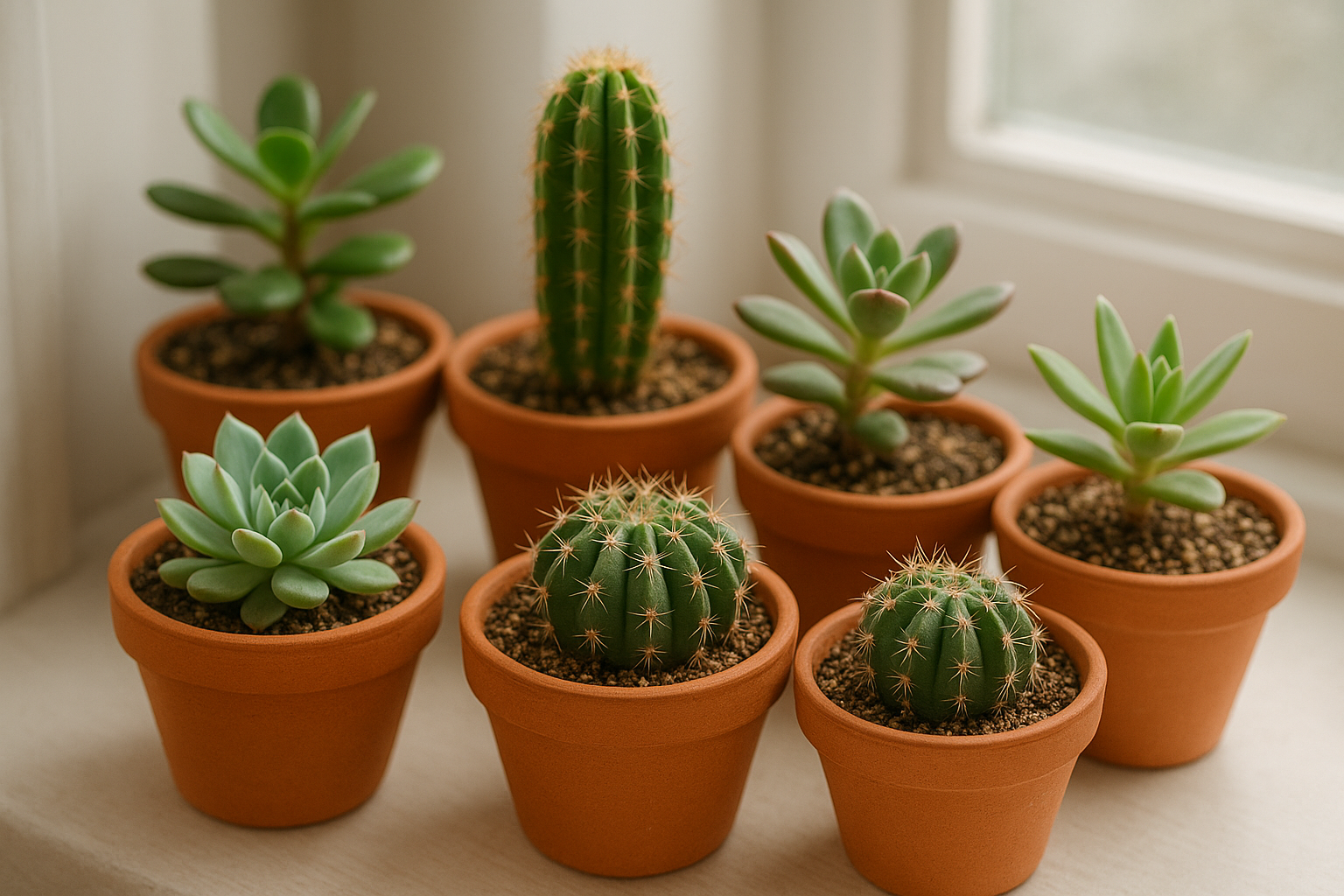 Coltivare le piante grasse in vaso: irrigazione, esposizione e problemi comuni