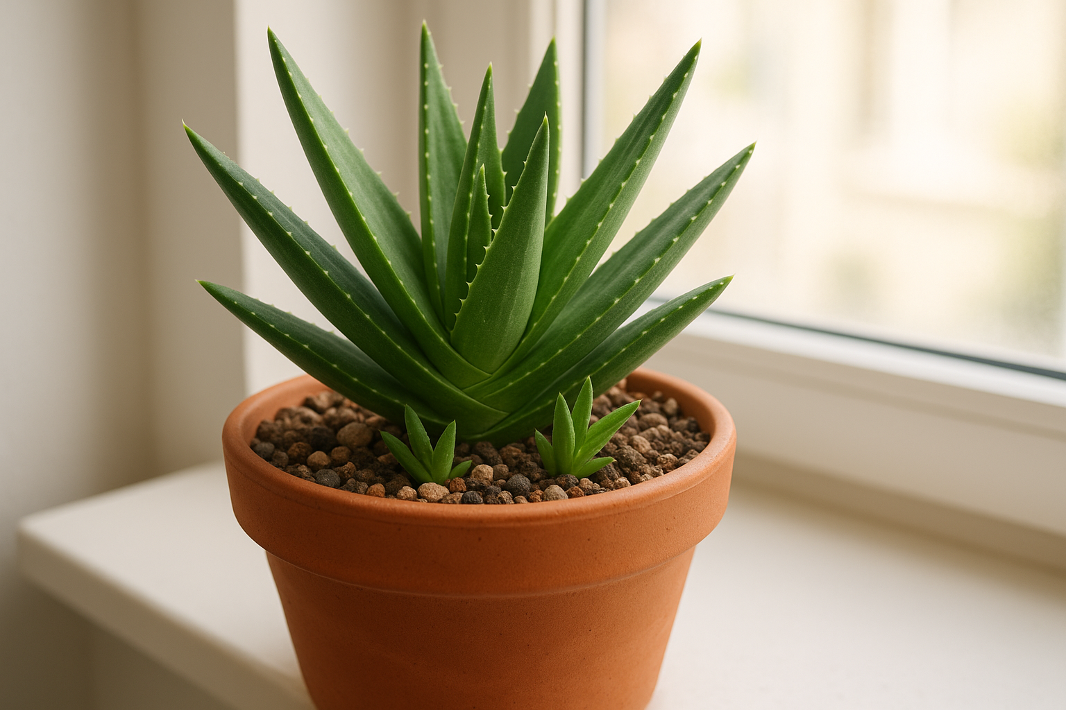 Coltivare l’aloe in vaso: esposizione, irrigazione e problemi delle foglie