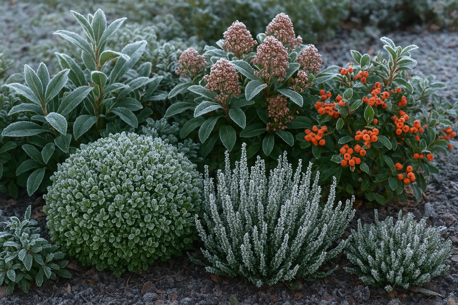 Piante da esterno resistenti al vento gelido: top 5 per aiuole e balconi a gennaio