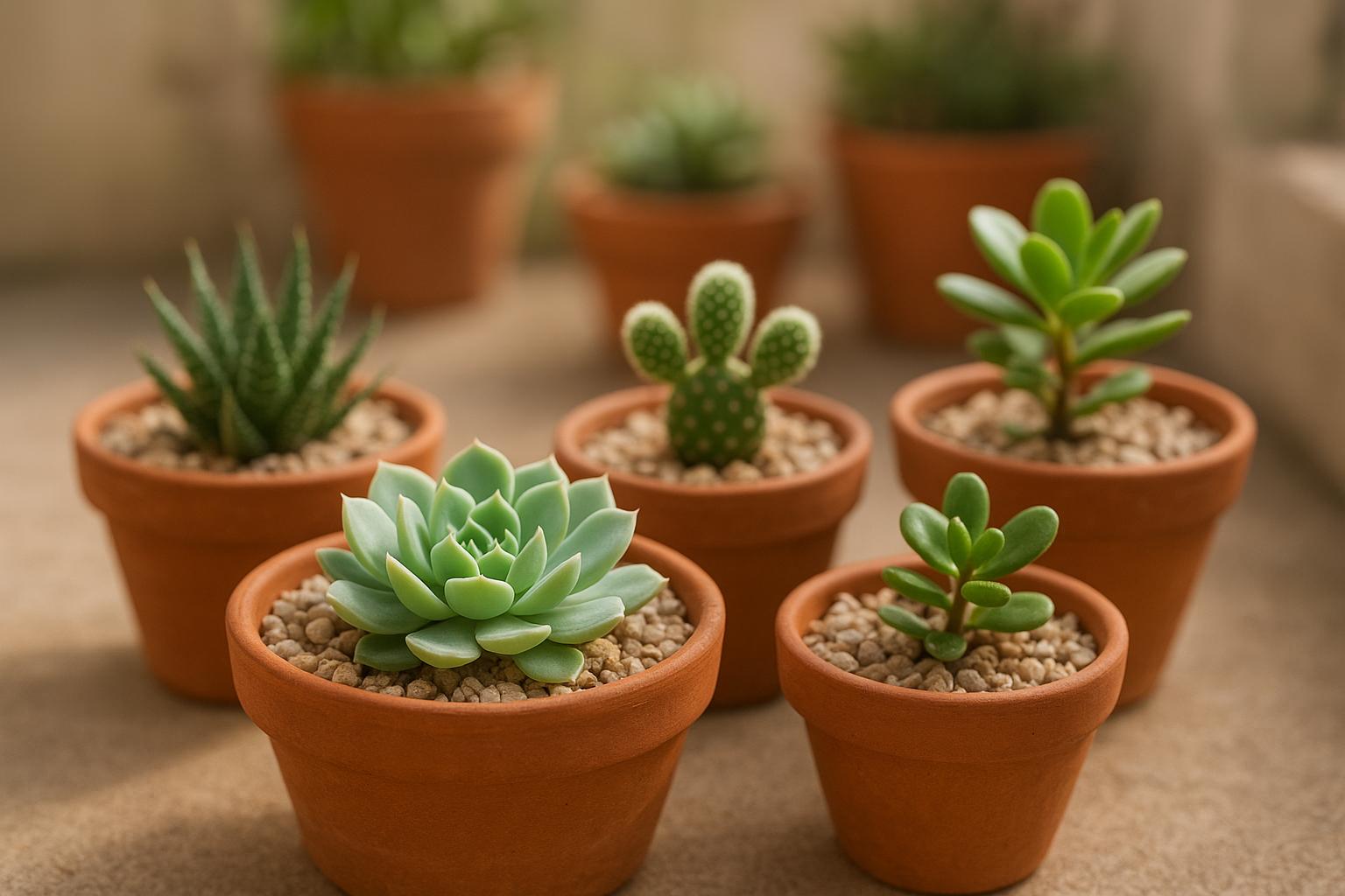 Come coltivare le piante grasse in vaso: acqua, esposizione e terriccio
