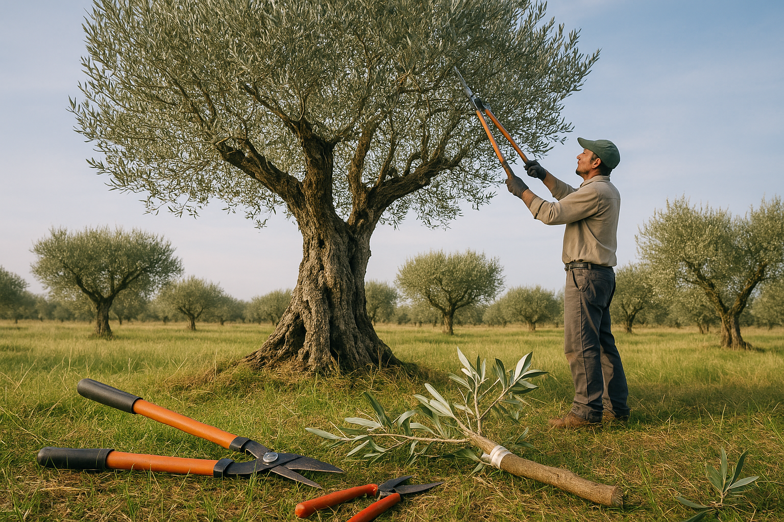 Quando potare gli olivi e come fare gli innesti: guida alla cura dell’olivo