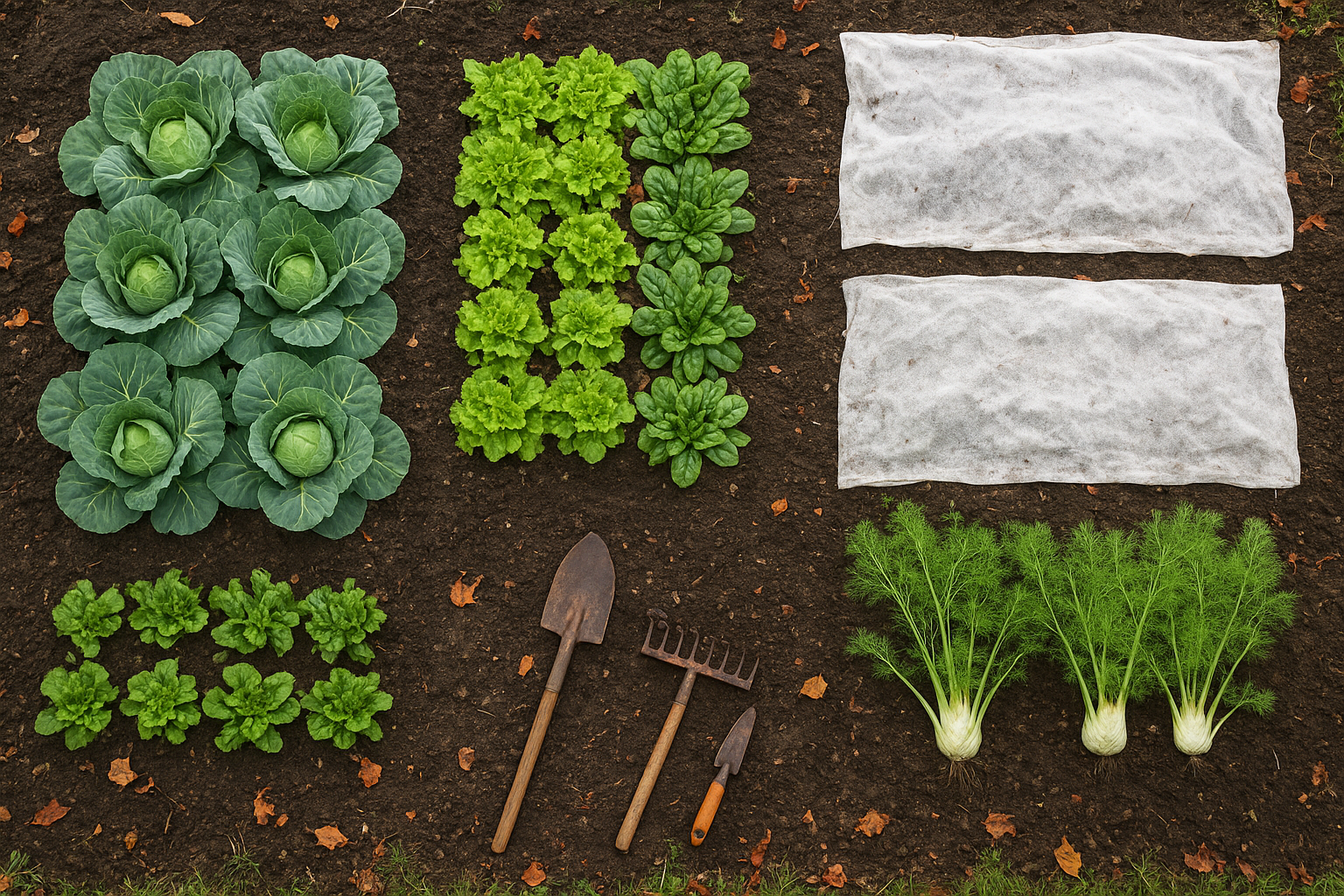 Cosa piantare nell’orto tra settembre e ottobre: semina e trapianti