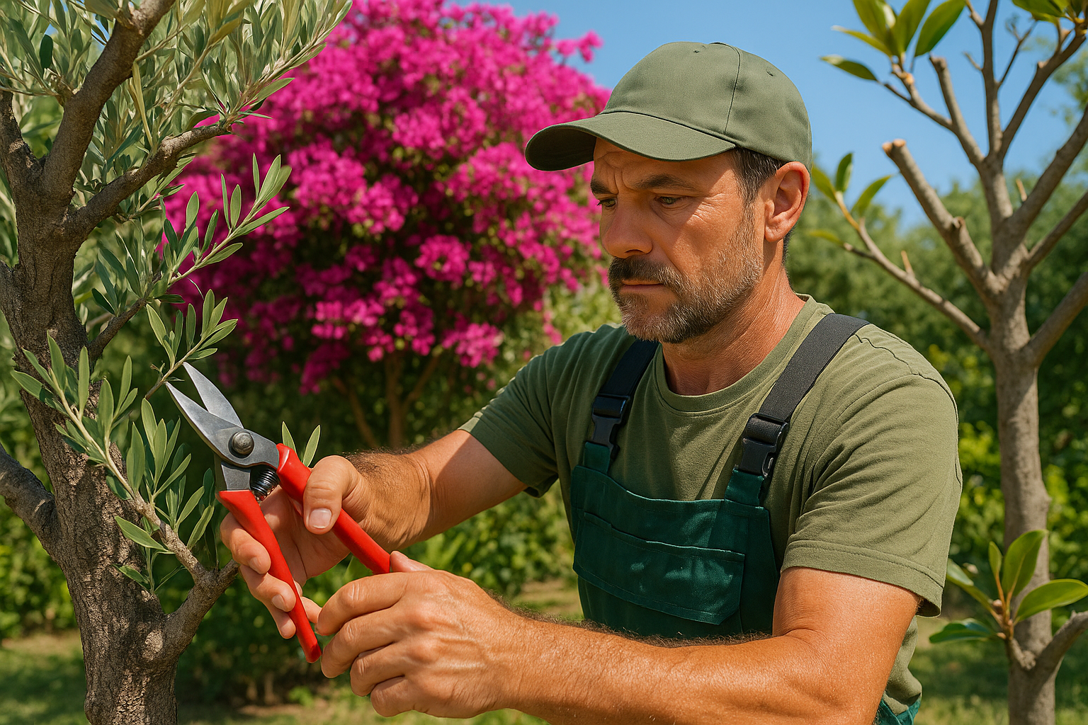 Quando potare gli ulivi, la magnolia e la bouganville: guida alle principali piante da esterno