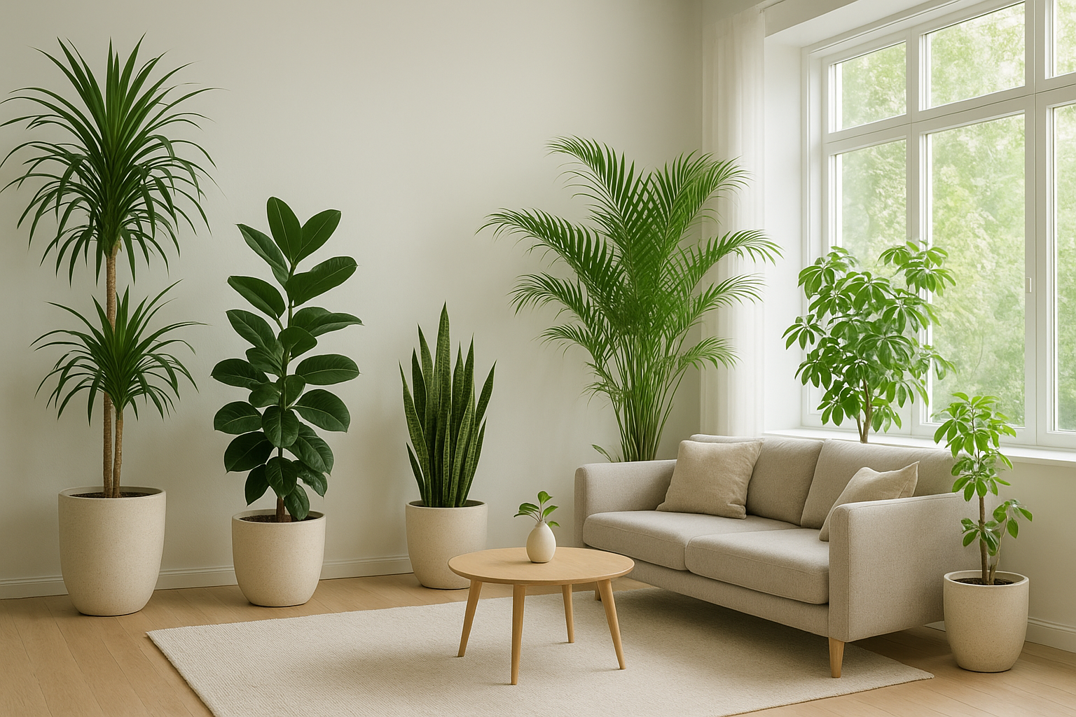 Piante d’appartamento alte che purificano l’aria in inverno: le varietà perfette per gennaio