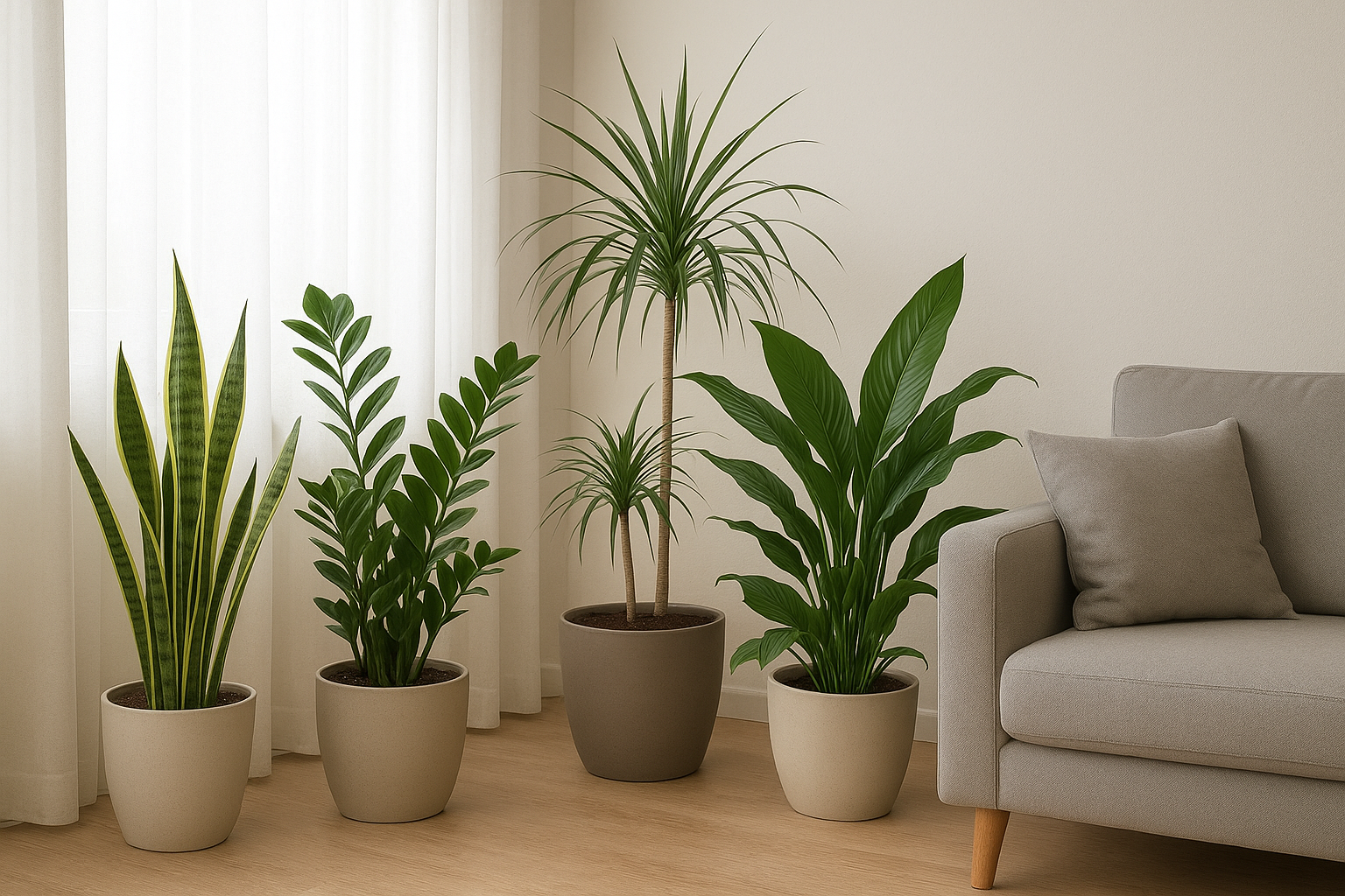 Piante da interno alte e resistenti per ambienti con poca luce