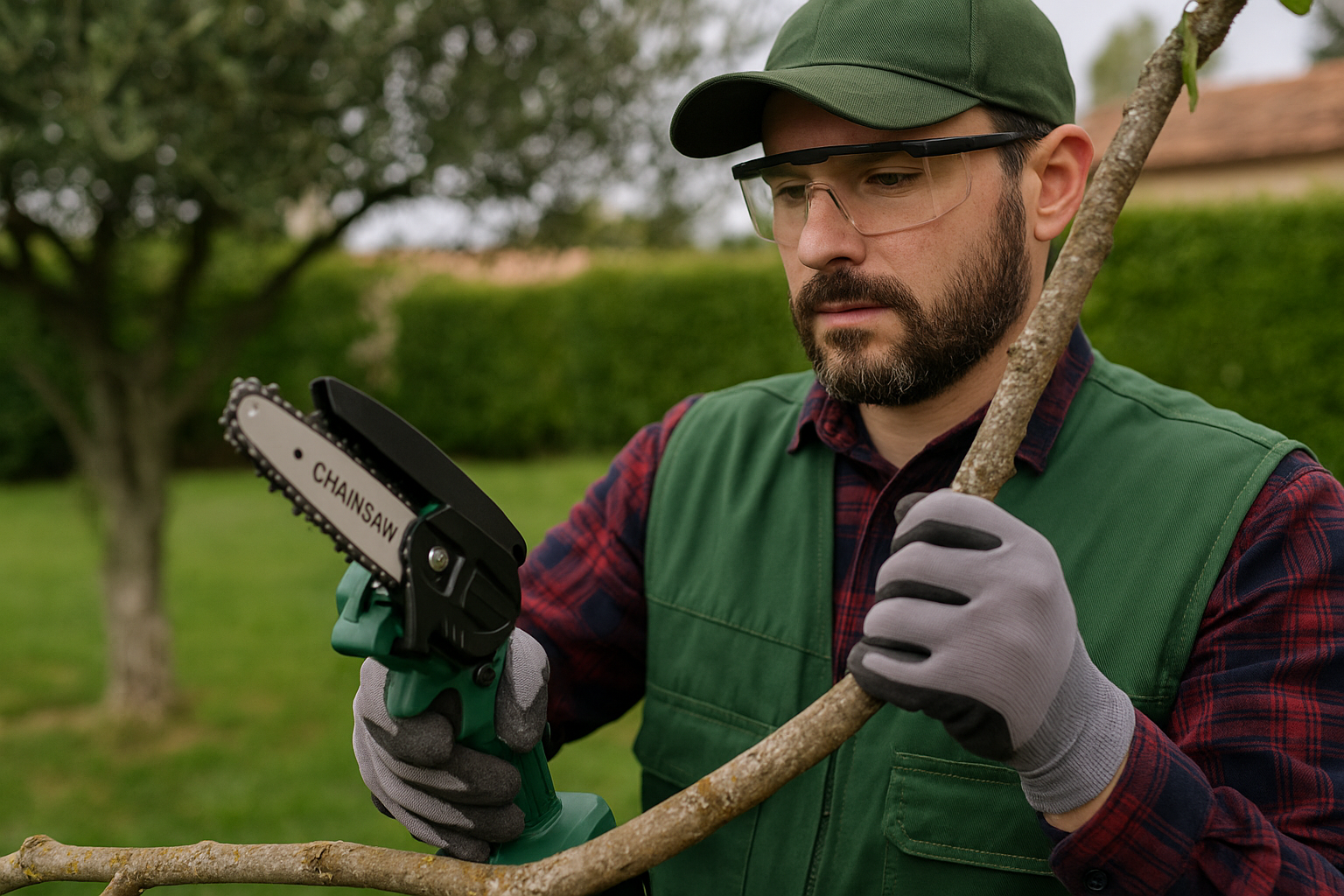 Come scegliere e usare al meglio la motosega a batteria per la potatura in giardino