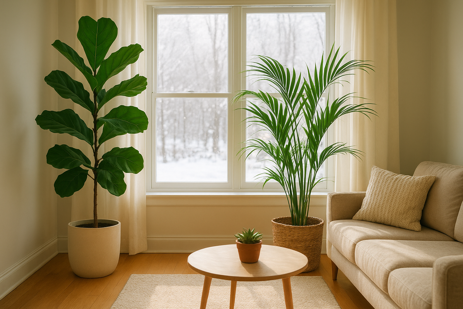 Piante da interno alte e decorative: le scelte green per una casa accogliente anche in inverno