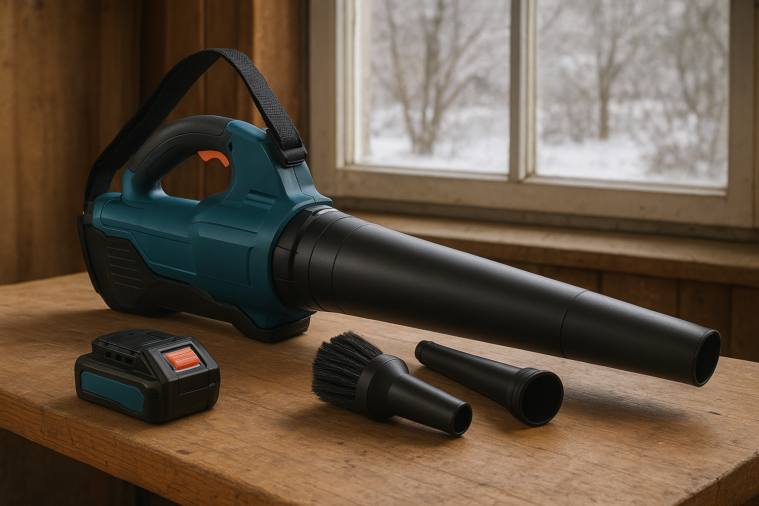 Come mantenere efficiente il soffiatore a batteria in inverno: guida pratica