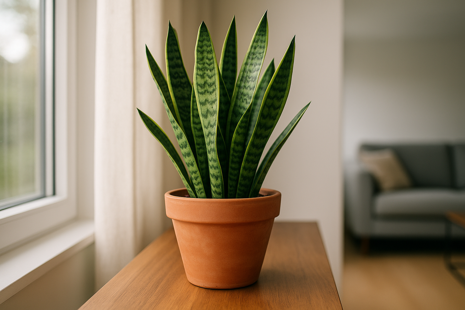Sansevieria: come curarla in casa, quanta acqua dare e dove posizionarla