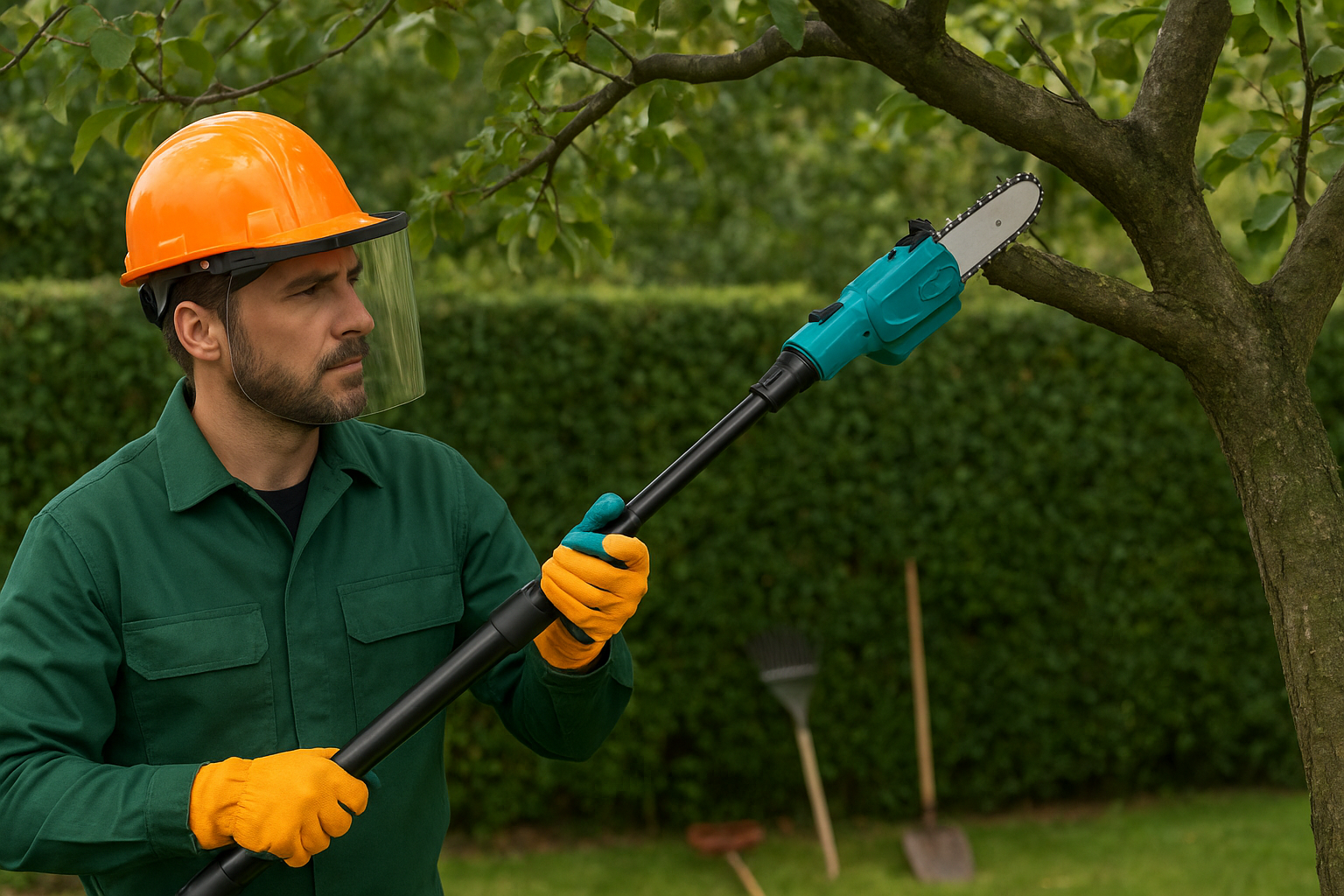 Come scegliere e usare una motosega telescopica per la potatura in sicurezza
