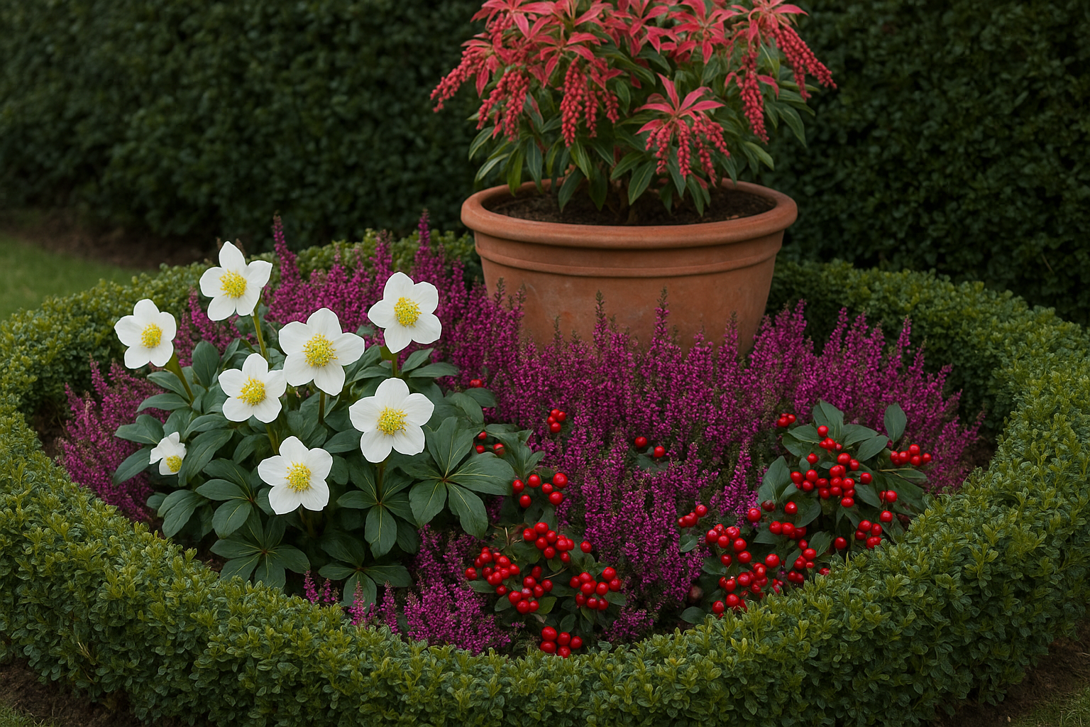 Piante da esterno resistenti al gelo: top 5 varietà per aiuole e terrazzi a gennaio