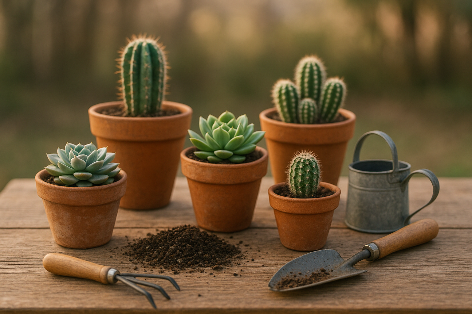 Piante grasse in fine inverno: quando riprendere annaffiature, rinvasi e concimazioni leggere