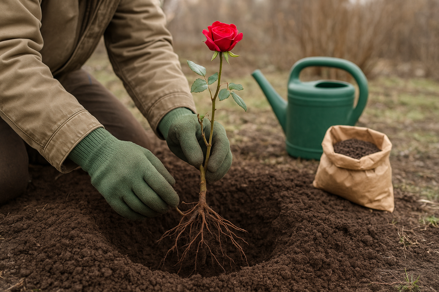 Rose a radice nuda: come metterle a dimora a febbraio senza errori